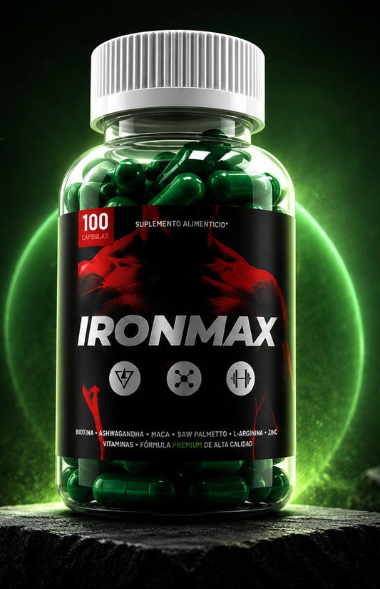 IRON MAX™ | Performance Masculino Premium